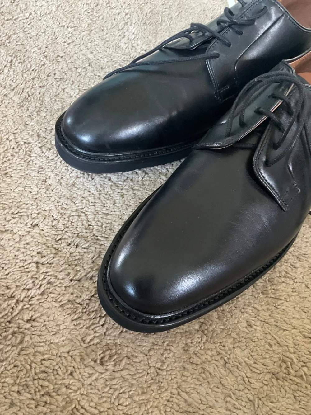 Allen Edmonds Leeds Plain Toe Blucher Shoe